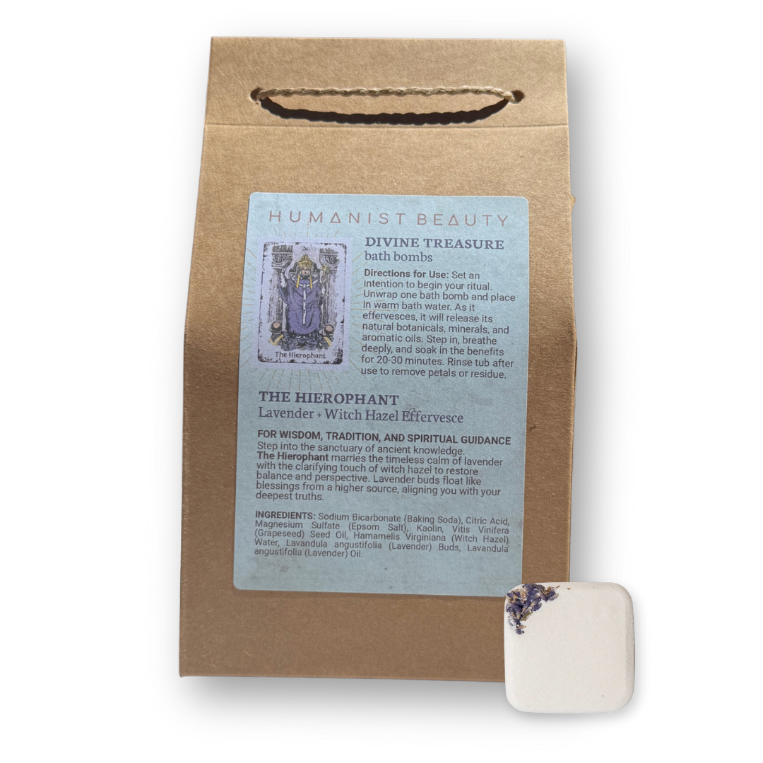 Divine Treasure Bath Bomb The Hierophant