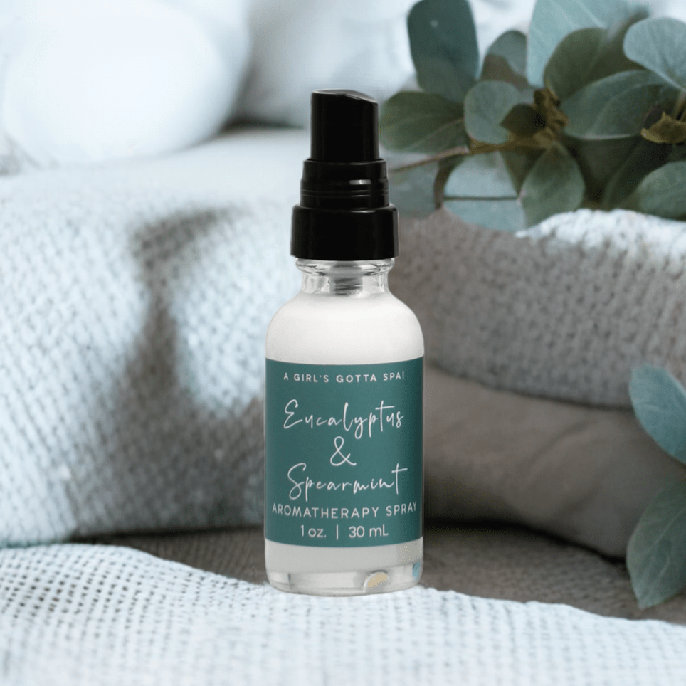 Eucalyptus & Spearmint Aromatherapy Spray - Energizing Room & Body Mist