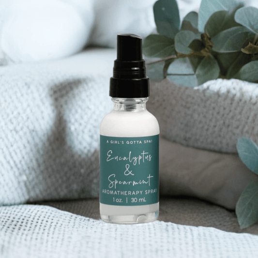 Eucalyptus & Spearmint Aromatherapy Spray - Energizing Room & Body Mist