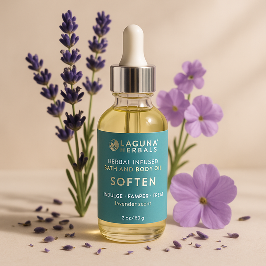 Luxurious Lavender Body Oil Hero Shot