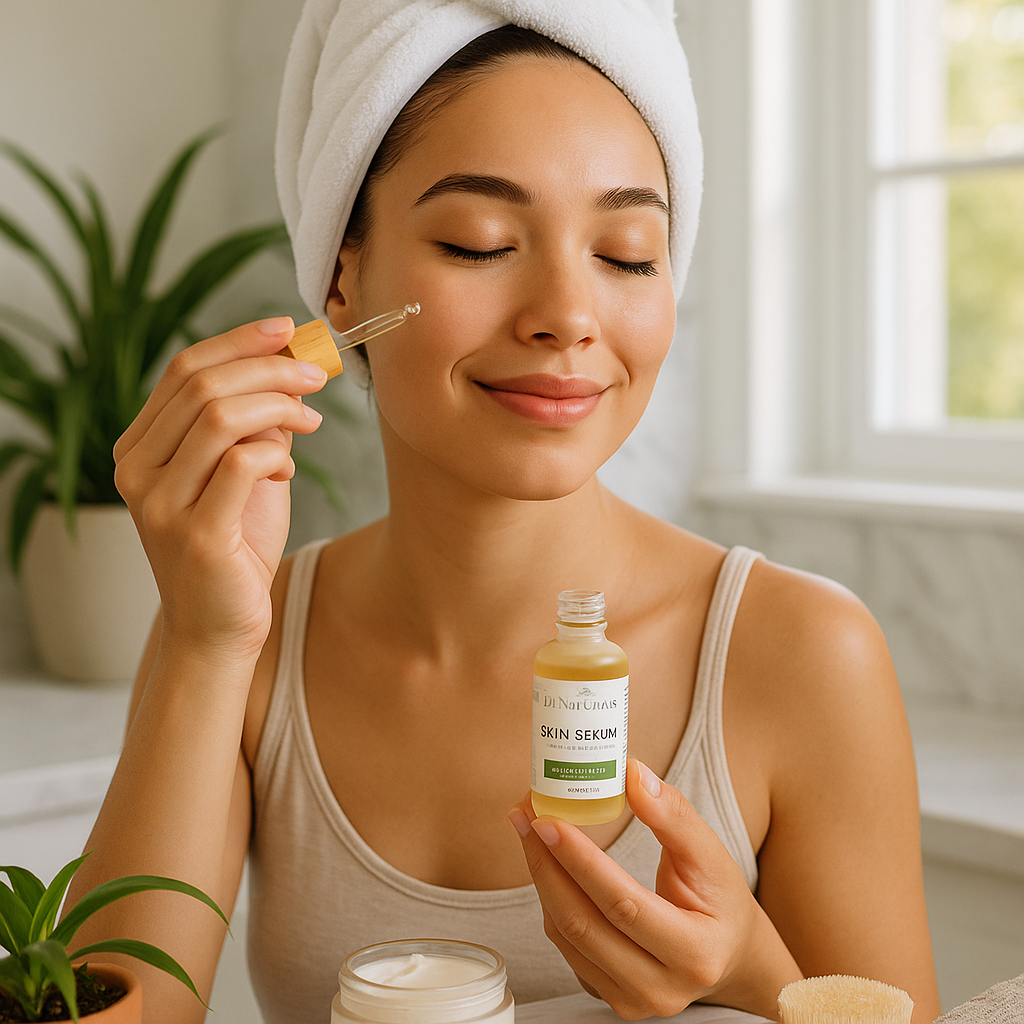 Natural Skincare Lifestyle Shot